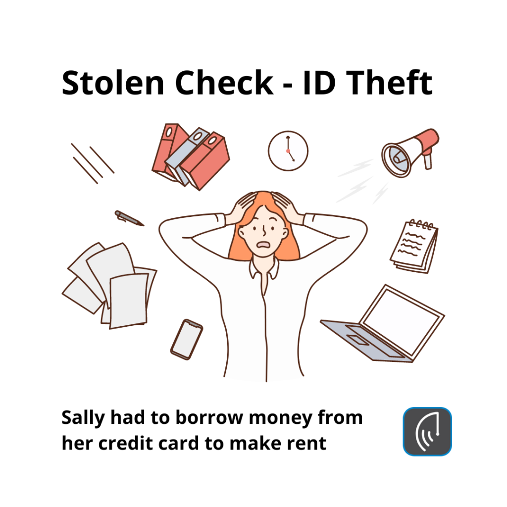 Stolen Check - ID Theft