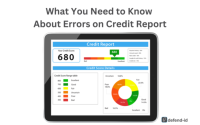 What You Need to Know About Errors on Credit Report