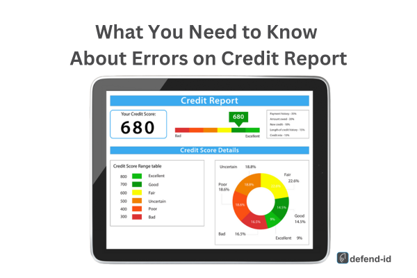 What You Need to Know About Errors on Credit Report